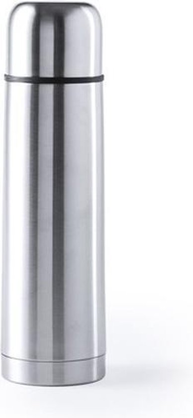 scheiden maak het plat Disciplinair RVS thermosfles/isoleerkan 500 ml zilver | bol.com