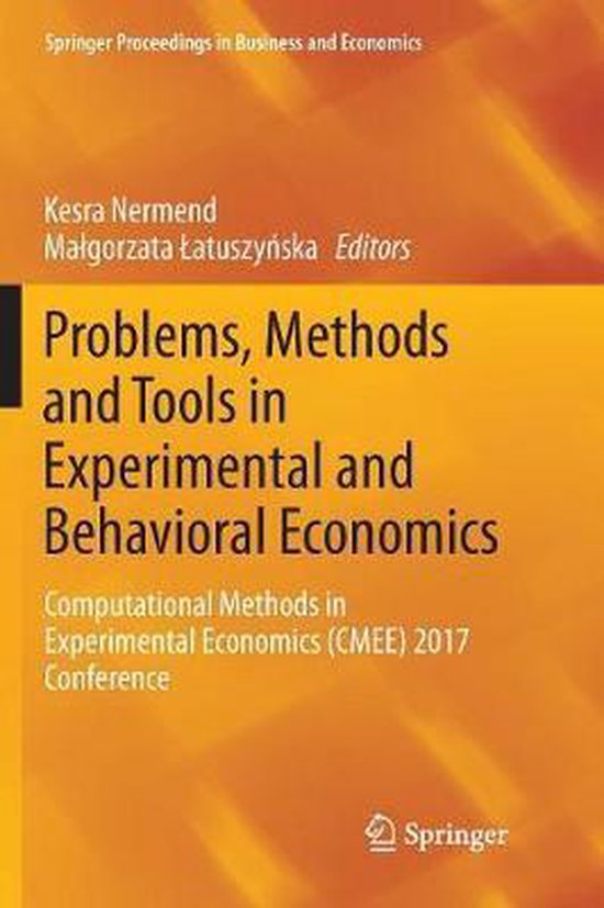 Springer Proceedings in Business and Economics- Problems, Me ... - cover