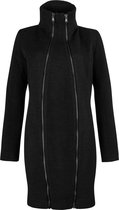 LOVE2WAIT Coat Double Zipper - Black  - XS