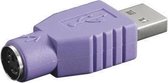 Nilox NX080500104 tussenstuk voor kabels USB 2.0 PS/2 Violet