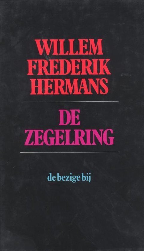Cover van het boek 'De zegelring' van Willem Frederik Hermans