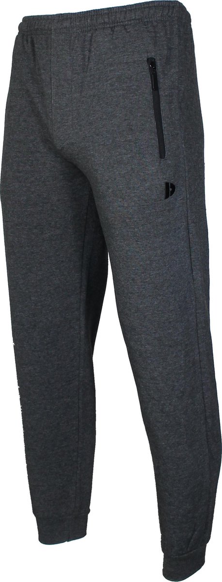 Donnay - Joggingbroek met elastiek (Jack) - Sportbroek - Heren - Charcoal Marl (037) - maat M