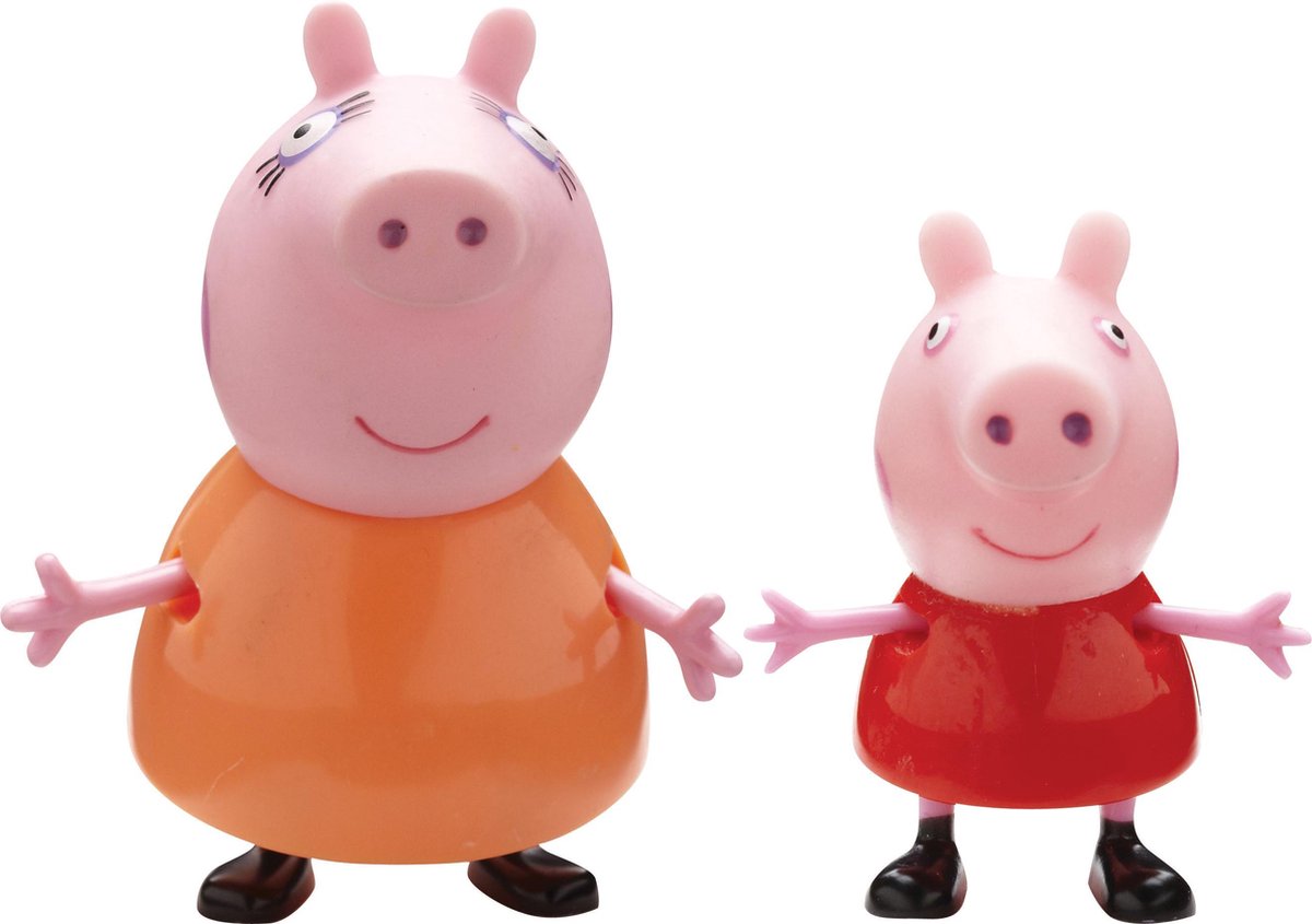 Peppa Pig - Blisterverpakking 2 figuurtjes - ZOE & PEPPA
