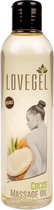 Lovegel - Erotisch massage olie - Kokos - 250 ml