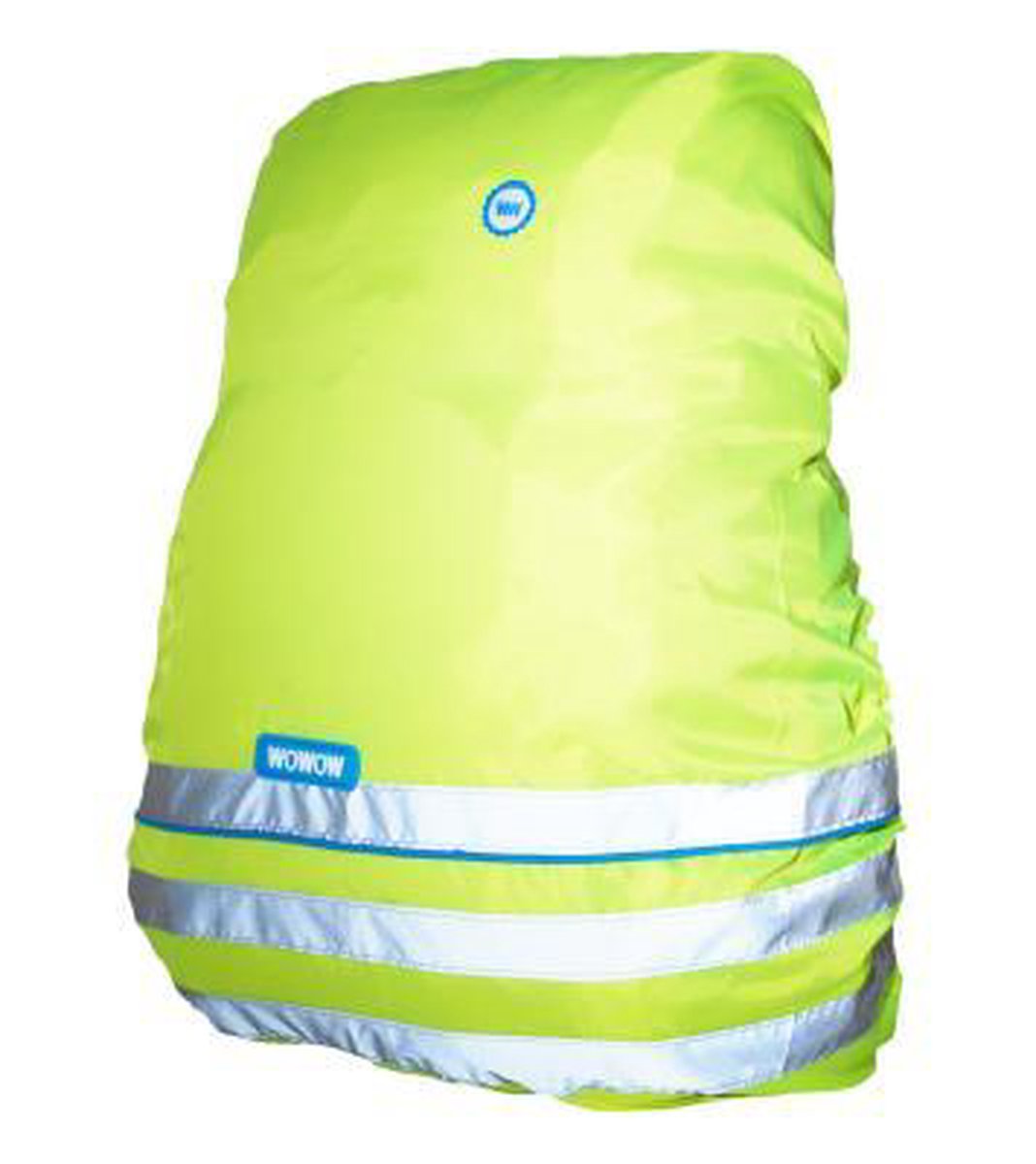 Wowow Regenhoes - Bag Cover Fun - rugzakhoes fluo geel