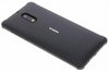 Nokia carbon fibre look back case - zwart - voor Nokia 6