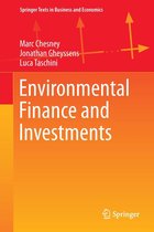 Springer Texts in Business and Economics - Environmental Finance and Investments