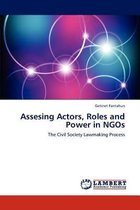 Assesing Actors, Roles and Power in NGOs