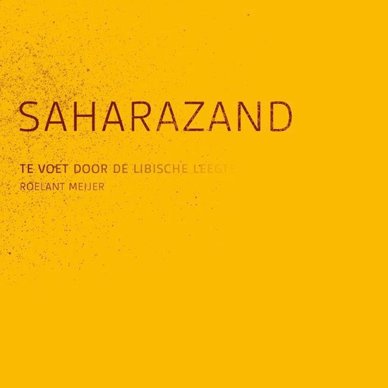 Cover van het boek 'Saharazand' van R. Meijer