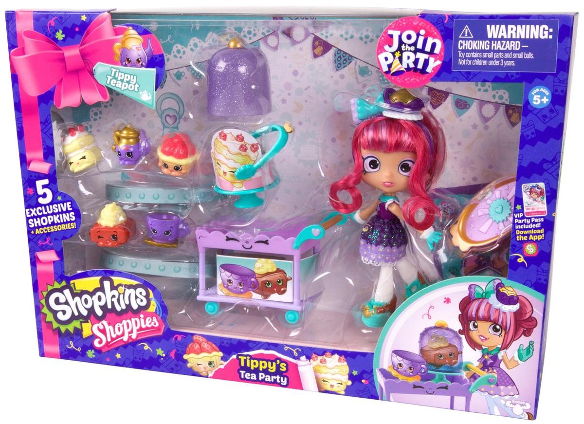 Kids-n-fun | Kleurplaat Shopkins peppa mint