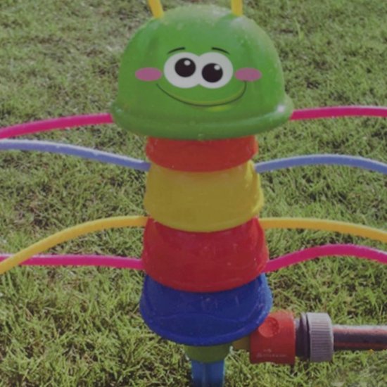 Playfun Waterspoeiende Rups - Waterpret