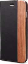 Dbramante1928 iPhone 6 Plus / 6S Plus Booklet Case with Stand Risskov Black/Brown Wood