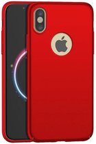 Mobiele telefoon BackCover Mat Apple iPhone X / 10 Rood - NBH®