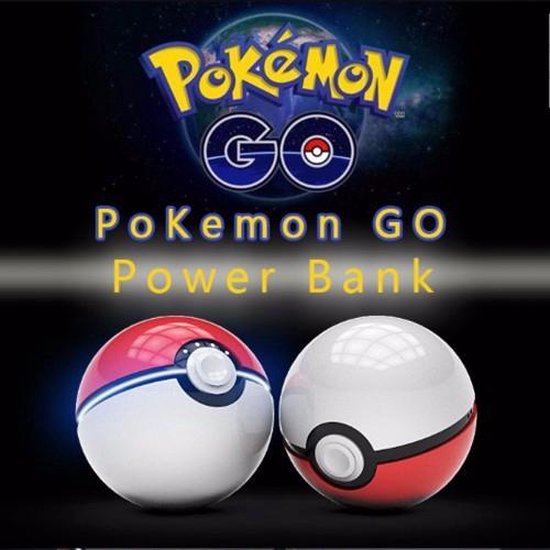 Fotoelektrisch teleurstellen Buitenshuis Pokeball Powerbank V2 | 12.000 mAh! Ideaal voor Pokemon Go | bol.com