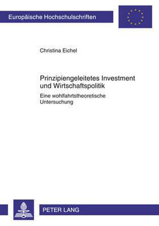 Prinzipiengeleitetes Investment und Wirtschaftspolitik - cover