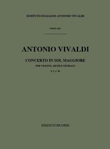 Concerti Per Vl., Archi E B.C.: In Sol Rv 311