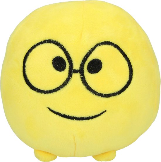 Toyworld Emoji Pluchen Knuffel Nerd – 11x11x12cm | Emoticons | Speelgoed |  Kinderen | bol.com