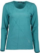 Blue Seven dames shirt petrol LM - maat 38