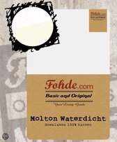 Fohde Hoeslaken Molton Waterdicht hoeslaken - 160 X 210 cm