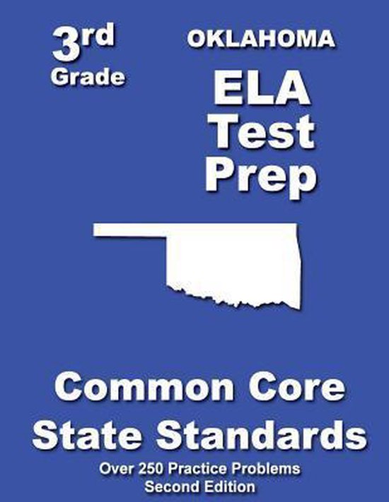 Oklahoma 3rd Grade Ela Test Prep - cover