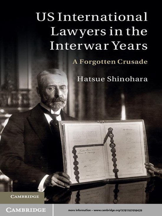 US International Lawyers in the Interwar Years - cover