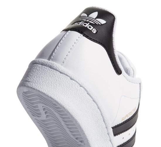 adidas Superstar J - Sportschoenen - Unisex - Maat 39 1/3 - Wit/Zwart/Goud  | bol.com