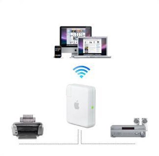 appel Paleis bewondering Apple AirPort Express basisstation met AirTunes | bol.com