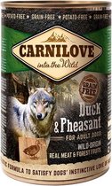 Carnilove Adult Dog food Canard et faisan en conserve 11 + 1 gratuit
