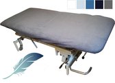 24-Bedding - Massagetafel Hoeslaken - Massagetafel hoeslaken Badstof - 70x200-210 cm Licht Blauw