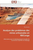 Analyse des problèmes des mines artisanales en RDCongo