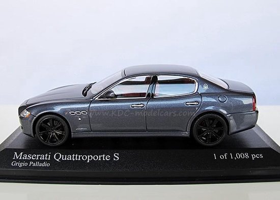 Minichamps 1 43 Maserati Quattroporte S 09 Grigio Palladio Grijs Metallic Bol Com