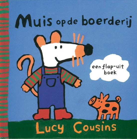 Cover van het boek 'Muis op de boerderij' van Lucy Cousins