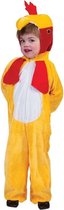 Hanen/kippen dierenonesie voor kinderen - dieren kostuum kip/haan voor kids 116 (6 jaar)