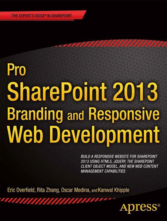 Pro SharePoint 2013 Branding and Responsive Web Development - cover