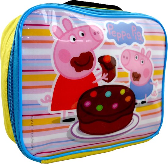 Peppa Pig Sunny Sac à Déjeuner Isotherme En Polyester Multicolore - Parfait Pour L'École Et Les Enfants