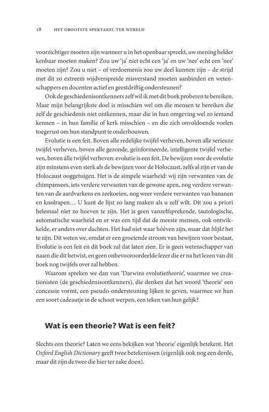Boek 'Het grootste spektakel ter wereld'.