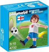 PLAYMOBIL Voetbalspeler Engeland - 4732