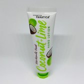 Cosmetica Fanatica - handlotion/handcrème - kokosnoot en limoen geur / coconut + lime - voor een versterkende huid / stärkende haut - 1 kleine tube met 30 ml. inhoud