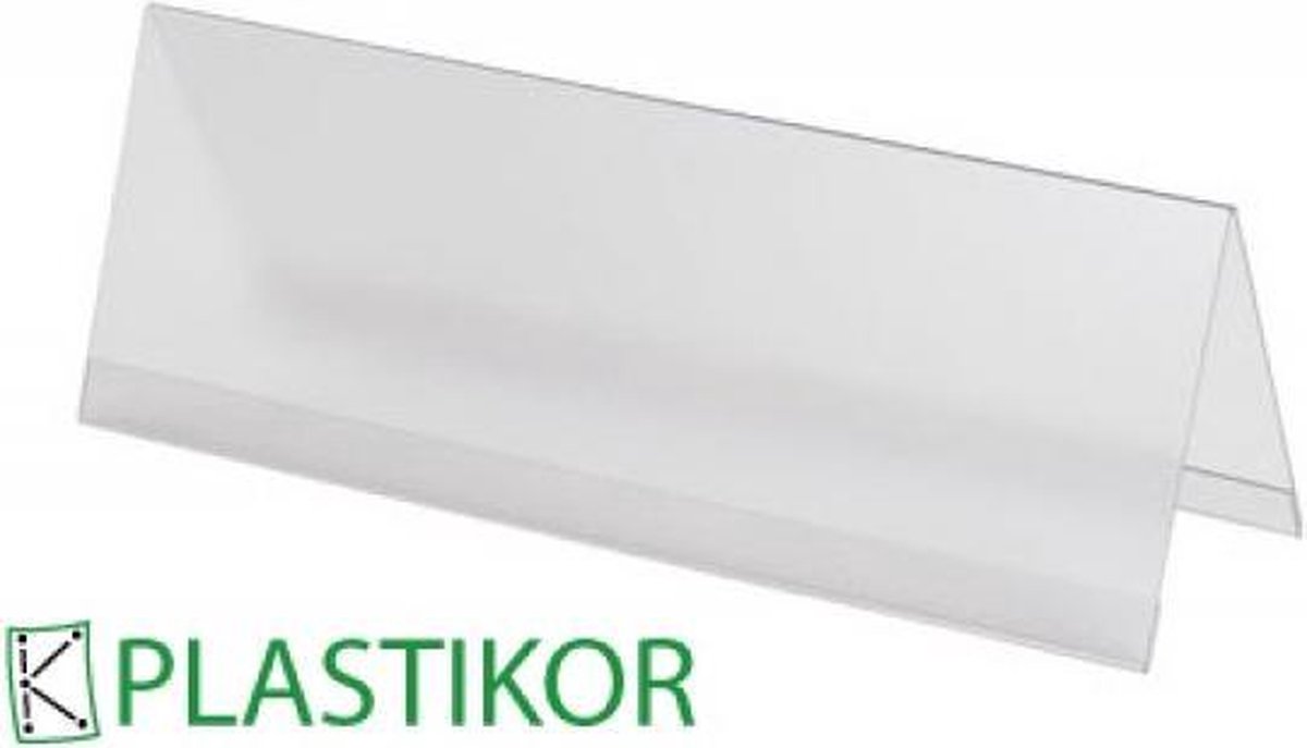 Plastikor Conferentie Naambordjes 85x300mm