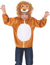 "Vest met capuchon leeuw voor kinderen - Verkleedkleding - 92"