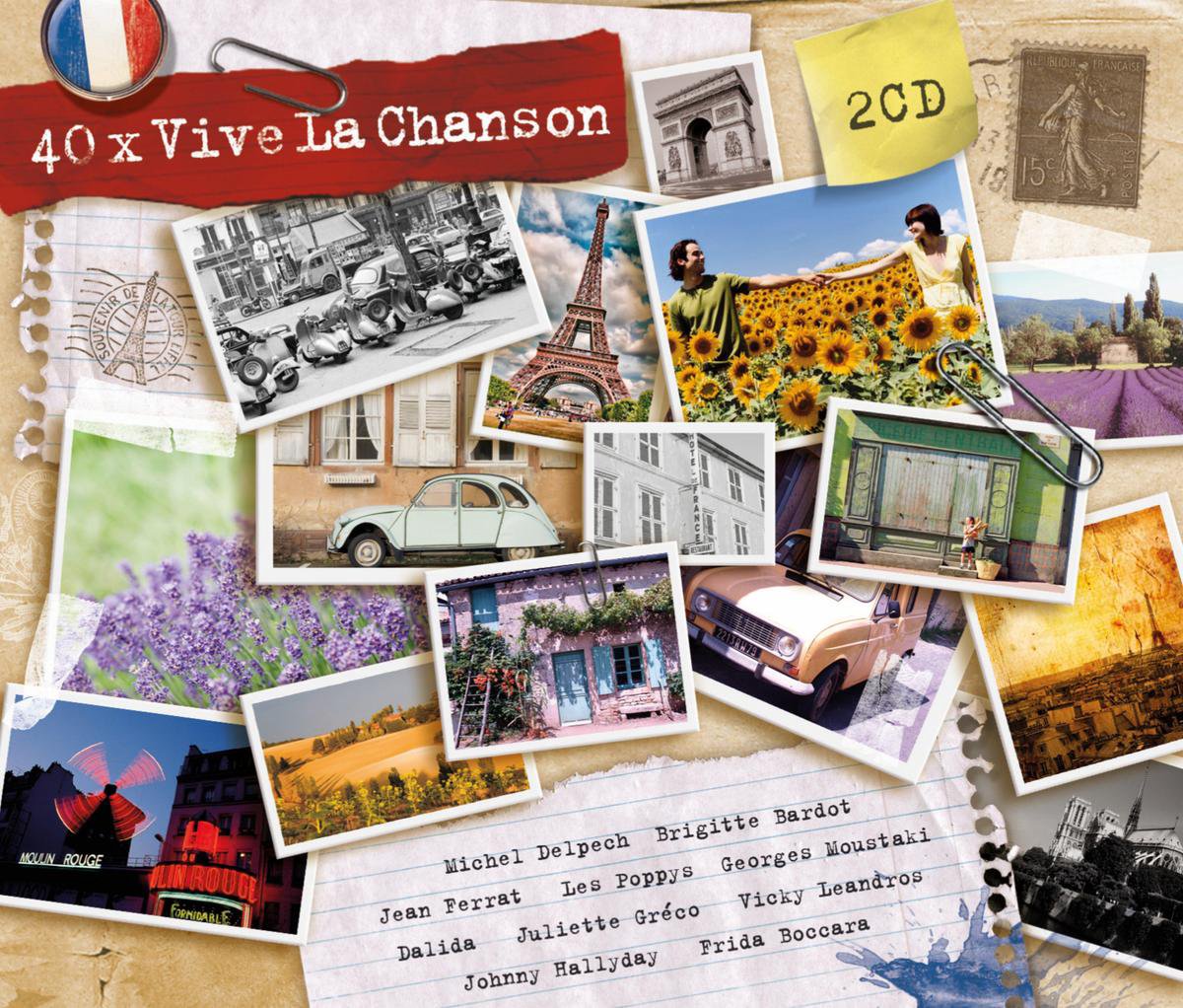Various Artists - 40X Vive La Chanson