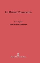 Titelpagina van La Divina Commedia door Dante Alighieri, geredigeerd door Charles H. Grandgent. Uitgegeven door Harvard University Press.