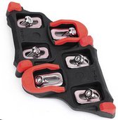 Schoenplaatjes voor SPD SL pedalen - Cleats - Wielrennen - Rood