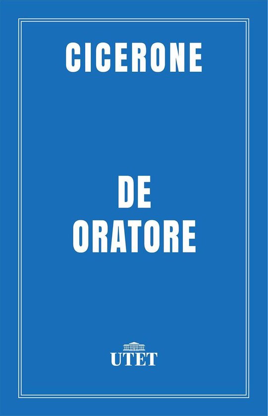 Spinoff Classici - De oratore - cover
