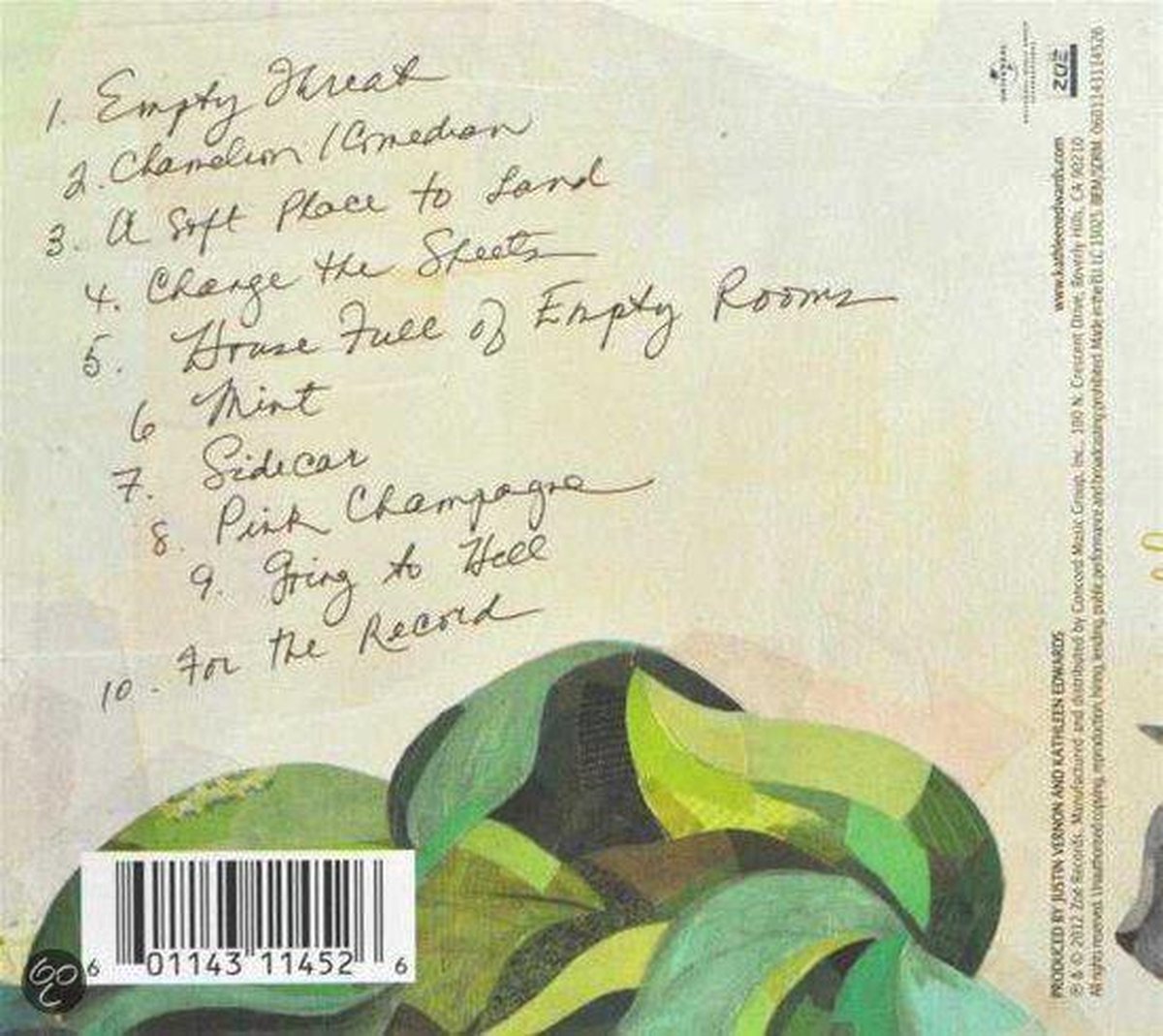 Kathleen Edwards Voyageur, Kathleen Edwards CD (album) Muziek bol