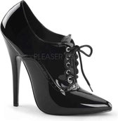 Devious - DOMINA-460 Hoge hakken - Paaldans schoenen - 47 Shoes - Zwart