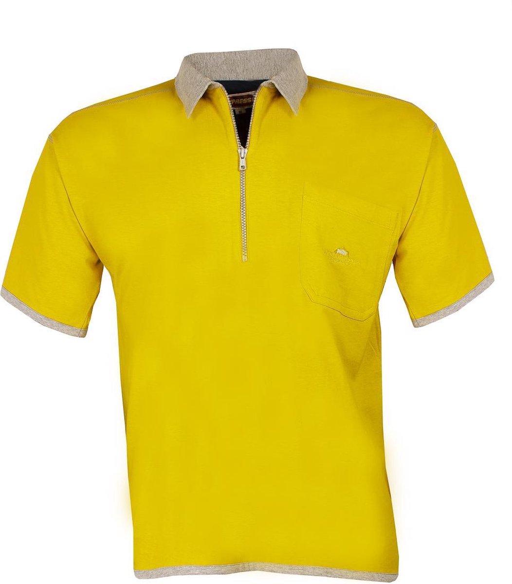 Geel poloshirt heren hotsell