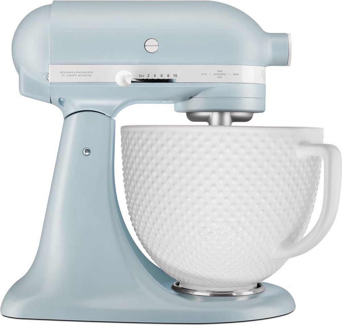 draadloos Economie Flitsend Kitchenaid Artisan keukenrobot Limited Edition - 100ste verjaardag - misty  blue | bol.com