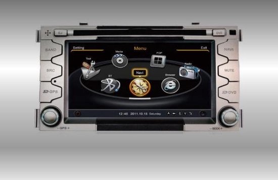 Audiovolt Autoradio 2-din navigatie Kia Soul 2009-2012 | bol.com
