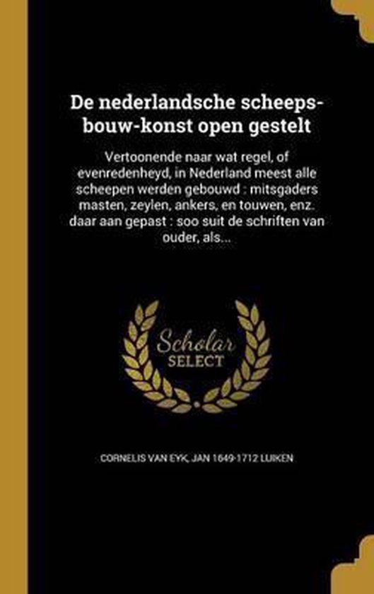 De nederlandsche scheeps-bouw-konst open gestelt - cover